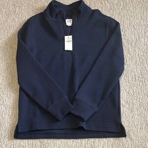 GAP Kids Ribbed Quarter Zip Up
